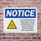 Signmission Cold Burn Hazard Cryogenic Liquid OSHA Notice Sign, Plastic, 14in W x 10in L, 2PK OS-2PACK-NS-P-1014-L-10700 - alternate 5